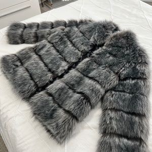 Ducie London Faux Fur Coat